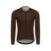 Picture of HIRU LAB AERO MENS LONGSLEEVE JERSEY - MOKA - 2V