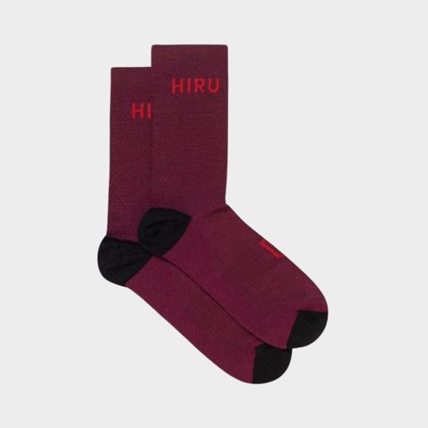 Picture of HIRU PRIMALOFT SOCKS GARNET